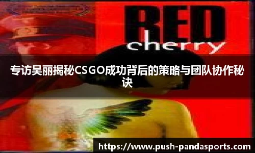 专访吴丽揭秘CSGO成功背后的策略与团队协作秘诀